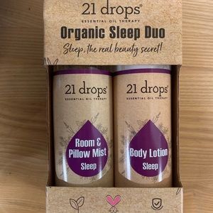21 DROPS Essential Oil Therapy Organic Sleep Duo
